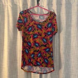 Floral Print Women's Top